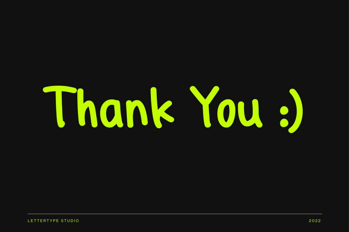 Playful Display Font