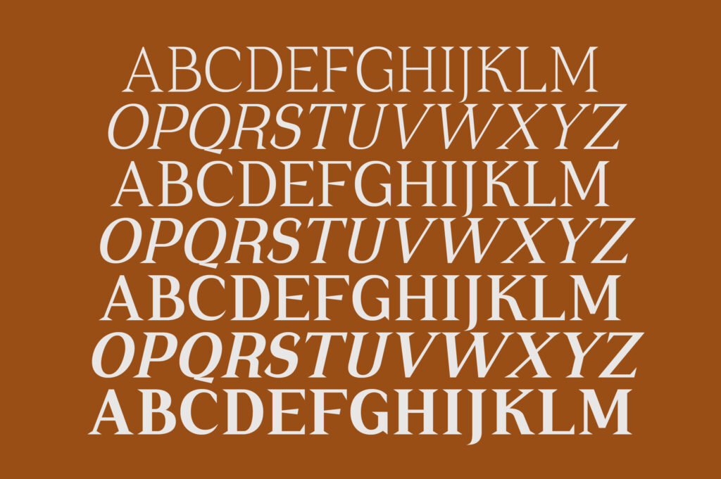 Serif fonts comeback trend — explore timeless typography and design inspiration from Lettertype Studio