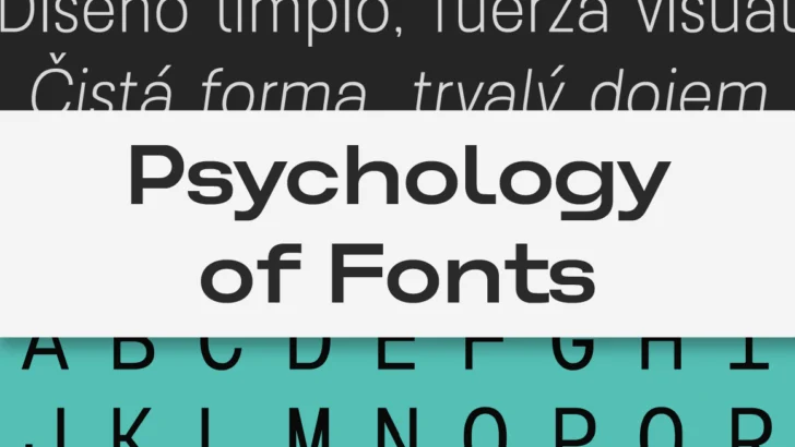 The Psychology of Fonts: How Typefaces Shape Brand Perception
