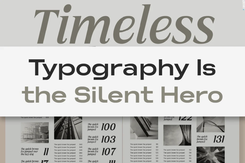 Why Typography Is the Silent Hero of Modern Branding