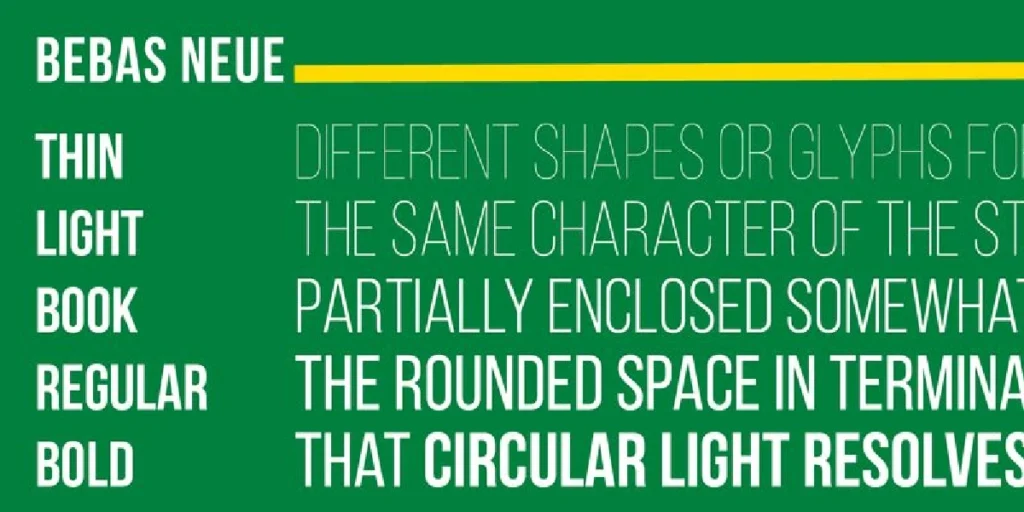 30 Most Common Fonts Used by Graphic Designers-10