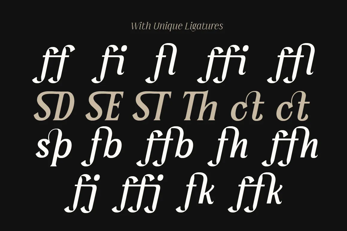 Serelia-Unique-Standart-Ligature
