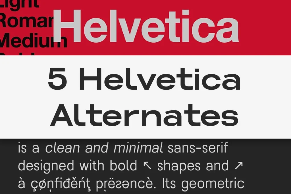 The Best Helvetica Alternates: 5 Lettertype Studio Fonts for Modern Designers