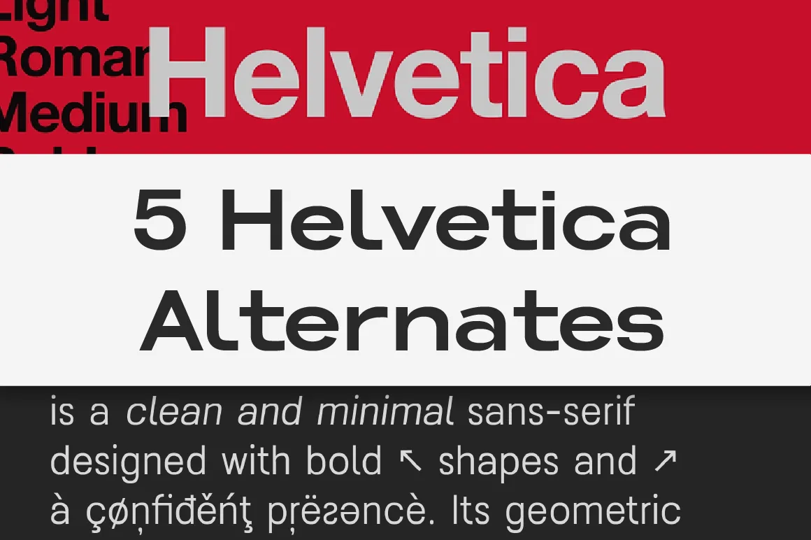The Best Helvetica Alternates: 5 Lettertype Studio Fonts for Modern Designers
