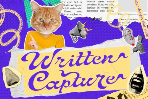 Written-Capture-Preview-Abstract-Modern-2026-Poster