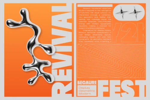 Becaure-Dual-Poster-Y2K