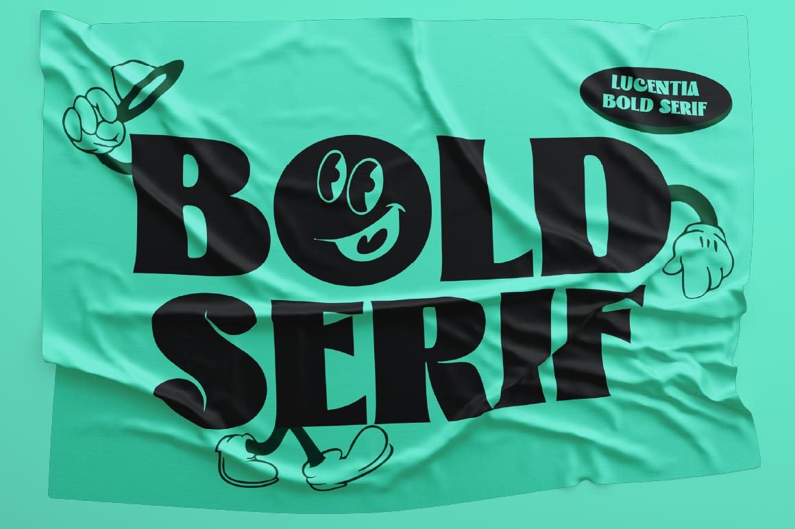 Lucentia-Bold-Serif-Torn-Paper