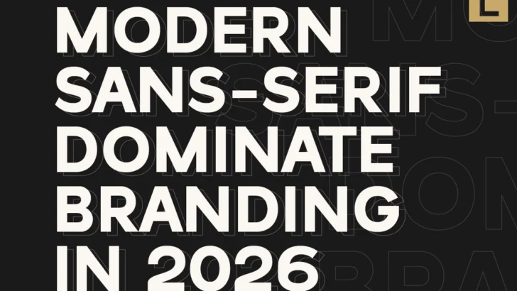 Why Modern Sans Serif Fonts Dominate Branding in 2026