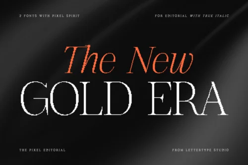 modern-serif-font-gold-era-poster