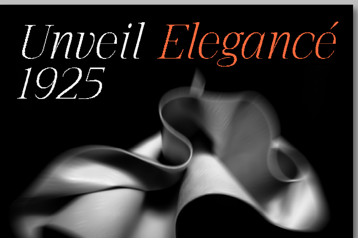 pixel-editorial-serif-elegance-poster