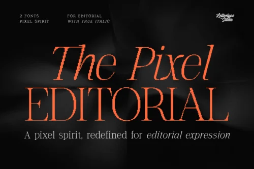 pixel-editorial-serif-font-preview-hero