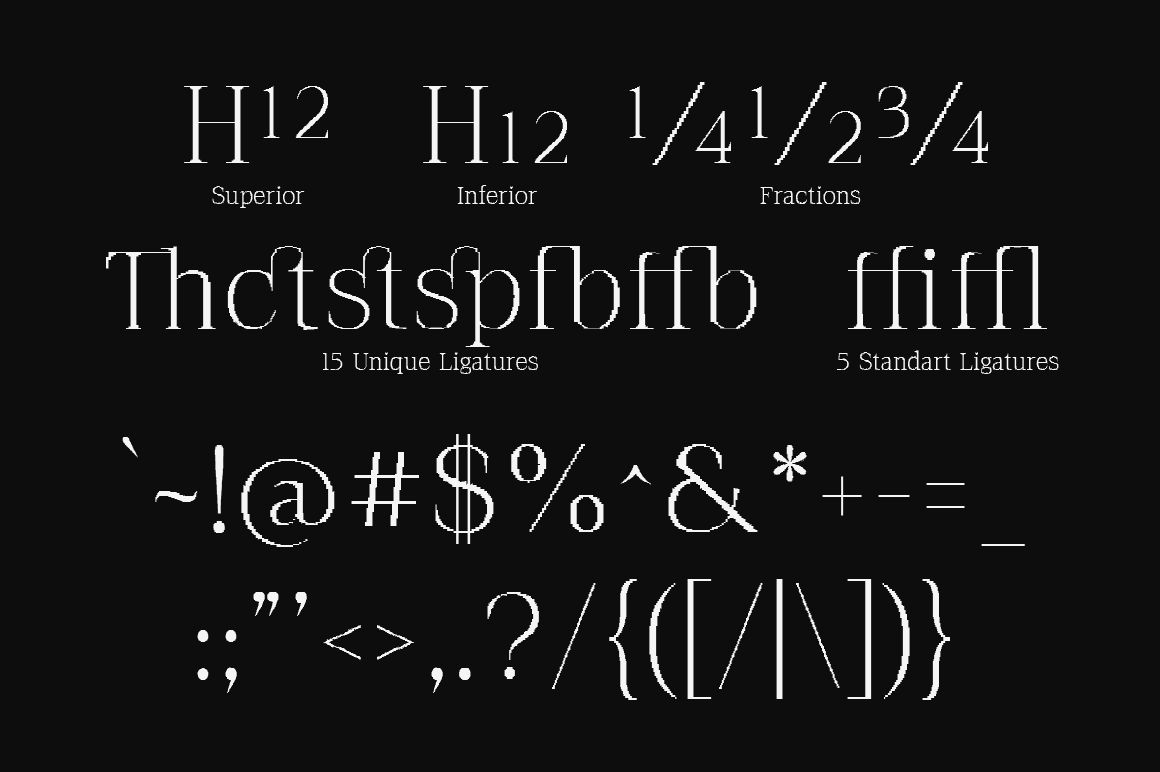 serif-font-symbols-ligatures-glyphs
