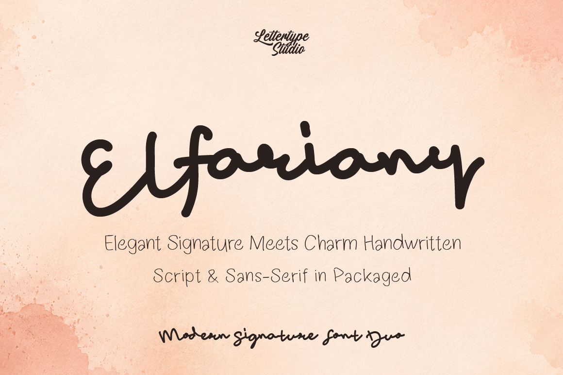 elfariany-signature-font-duo-cover-preview
