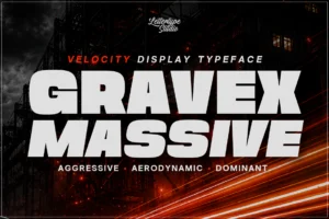 gravex-massive-racing-display-font