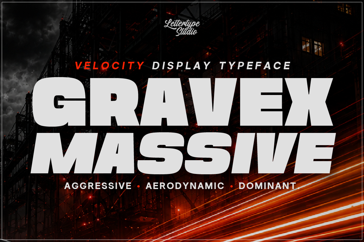 gravex-massive-racing-display-font