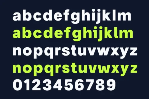 merta-sans-lowercase-numerals-character-set