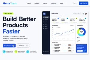 merta-sans-ui-dashboard-saas-interface-font