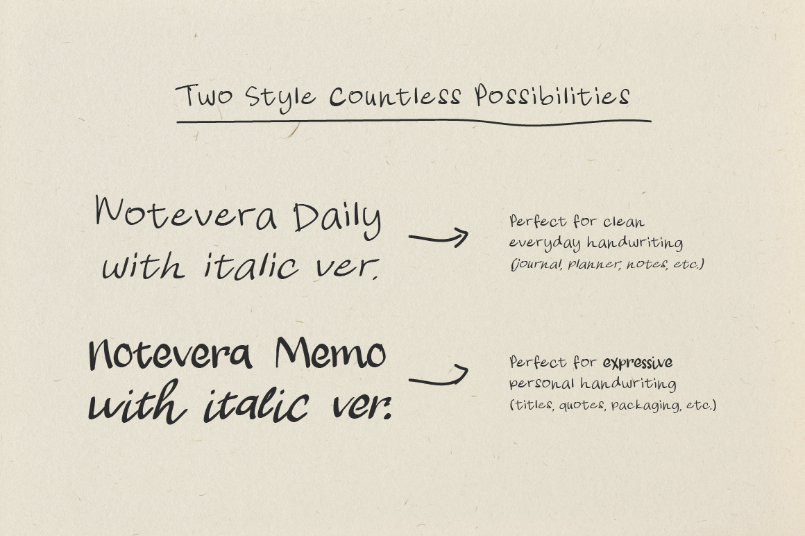 notevera-duo-daily-memo-font-styles