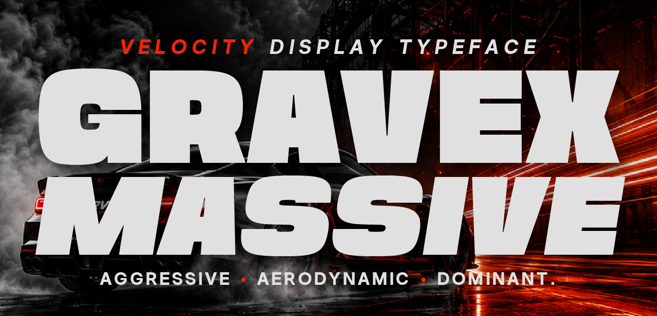 Gravex Massive Hero Cover Lettertype Studio - Dekstop