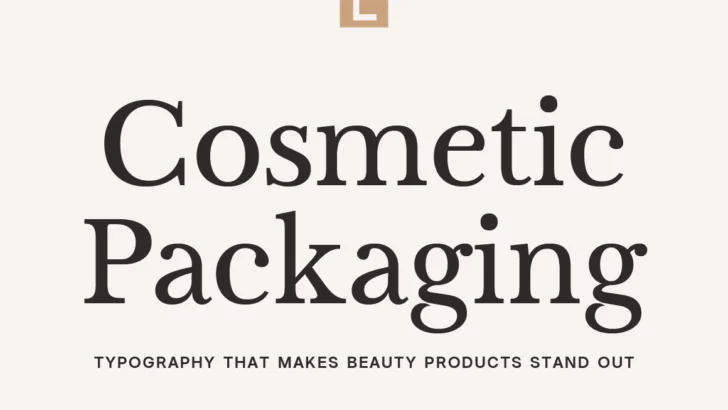 Best Fonts for Cosmetic Packaging Design - Premium Beauty Typography