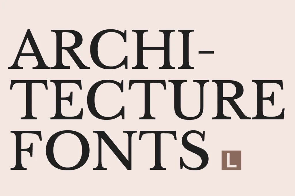 Timeless Typography for Modern Architectural Branding