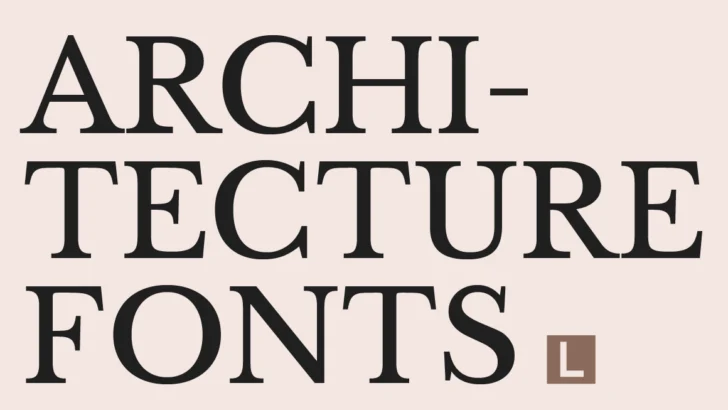 Timeless Typography for Modern Architectural Branding