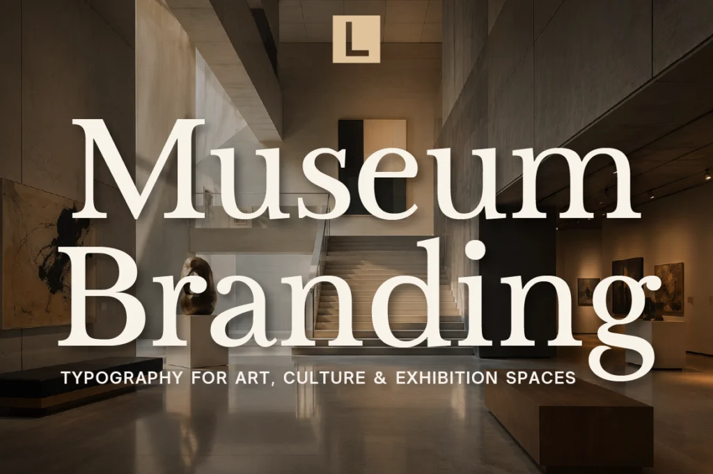 Museum Branding Fonts - Typography for Art, Culture & Exhibition Spaces