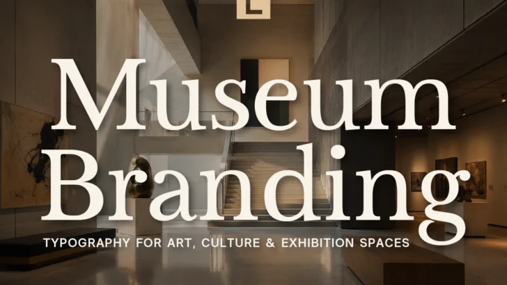 Museum Branding Fonts - Typography for Art, Culture & Exhibition Spaces