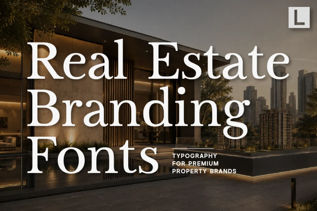 Real Estate Branding Fonts - Typography for Premium Property Brands