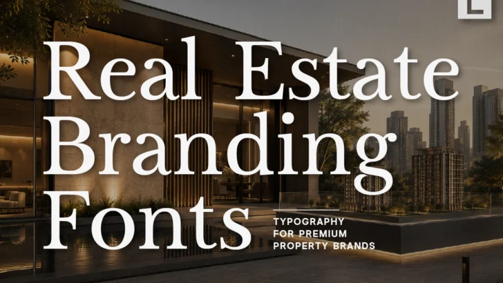 Real Estate Branding Fonts - Typography for Premium Property Brands