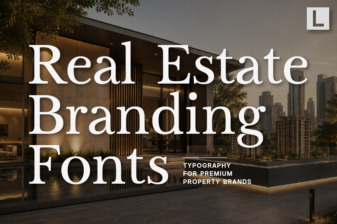 Real Estate Branding Fonts - Typography for Premium Property Brands