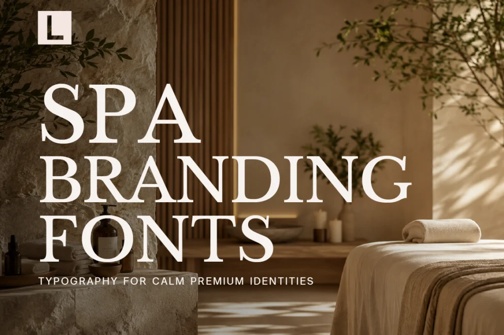 Spa Branding Fonts - Typography for Calm Premium Identities