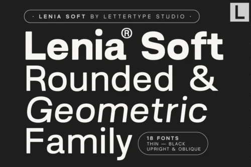 lenia-soft-rounded-geometric-font-family