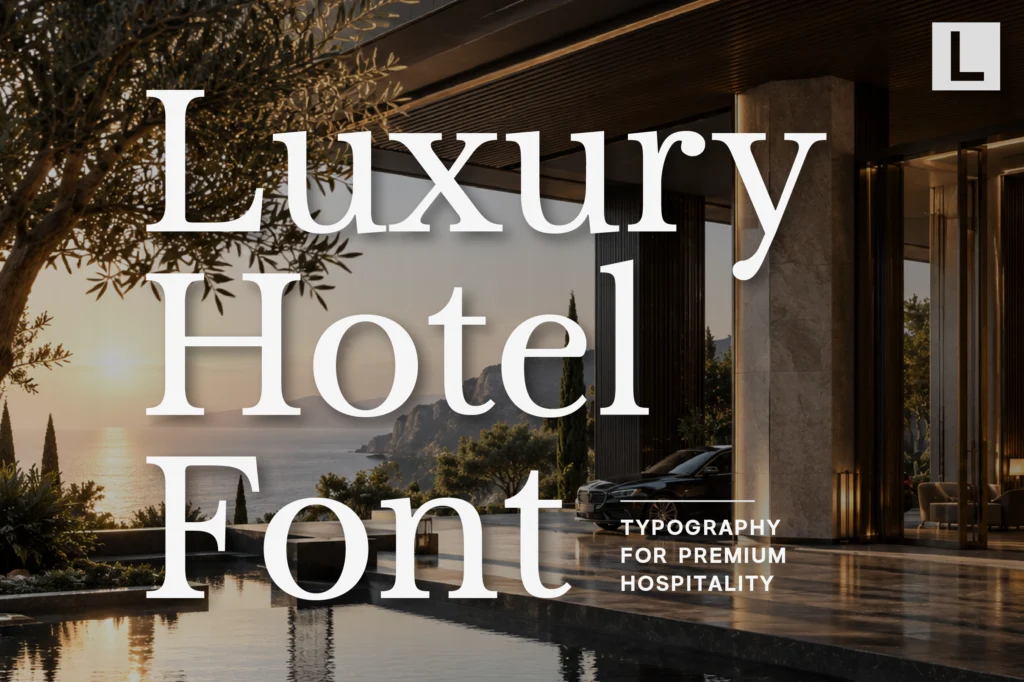 Best Fonts for Luxury Hotel - Typography for Premium Hospitality